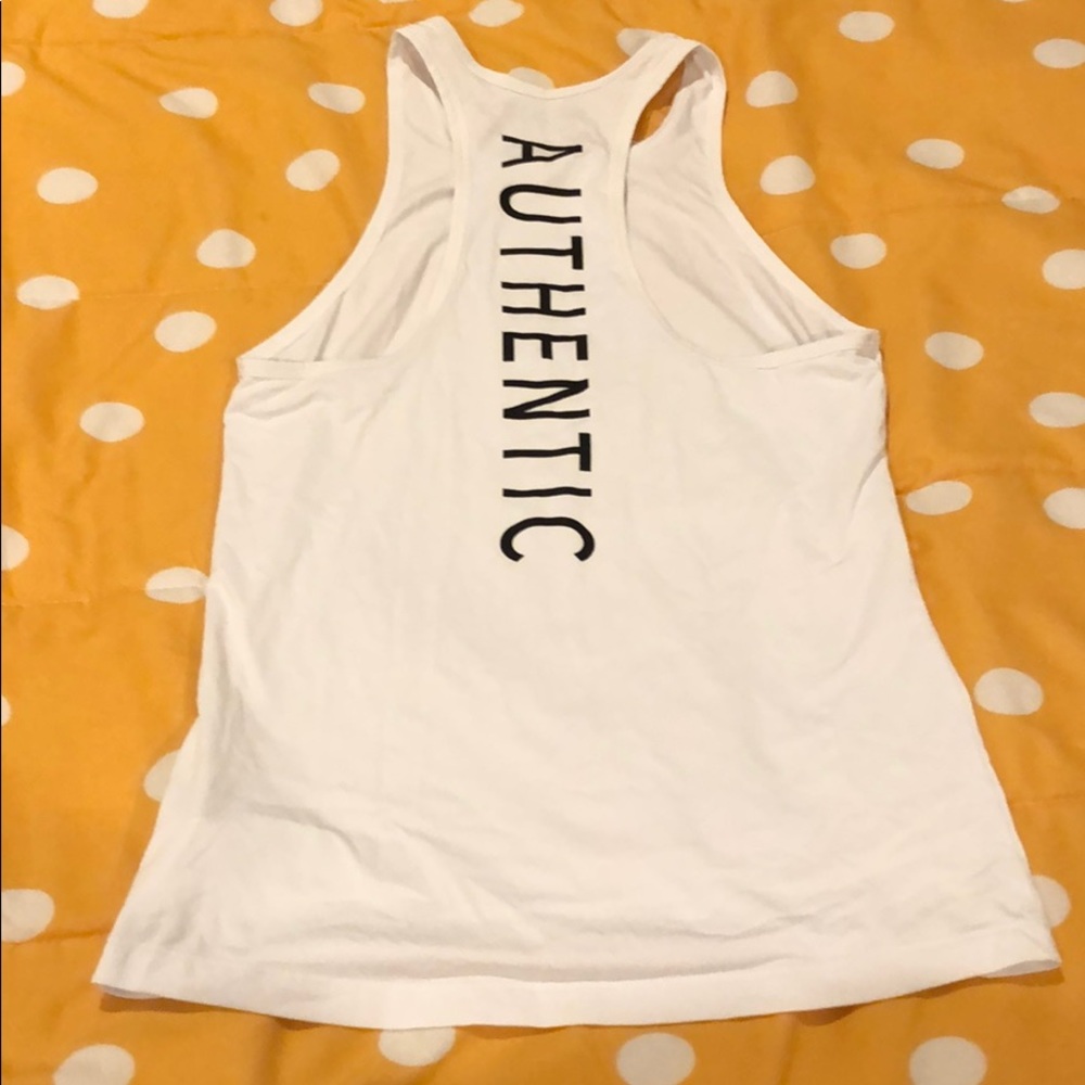 Authentic Racerback Exercise activewear tankTop, xs